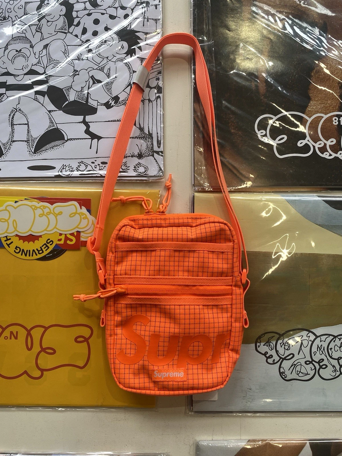 Sac à bandoulière Supreme Ss24 orange