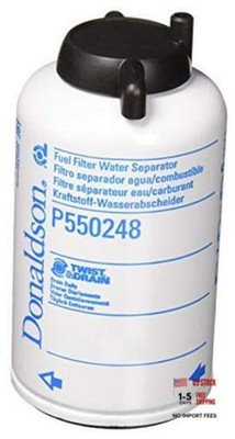 P550248 Fuel Filter - 5.81'' Water Separator - Spin-On Style - Cellulose