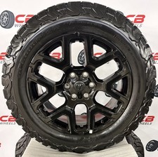 Ram 1500 20 Oem Gloss Black Takeoff Wheels With Bfg Ko2 Tires