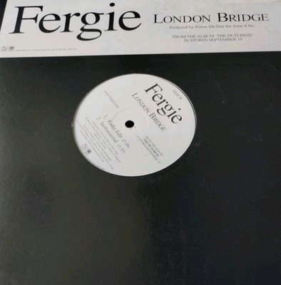 Fergie London Bridge VG+ Promo 12 Inch Vinyl