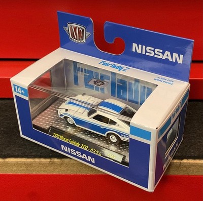 M2 Machines 1970 Nissan Fairlady Z432 in Beautiful Blue and White
