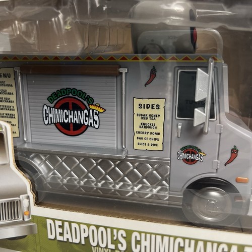Funko Pop! Rides Deadpools Chimichanga Truck #10 Gray SDCC Shared Exclusive - Picture 2 of 7