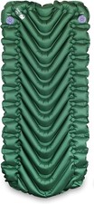 Klymit Static V Inflatable Sleeping Pad for Camping, One Size, Green