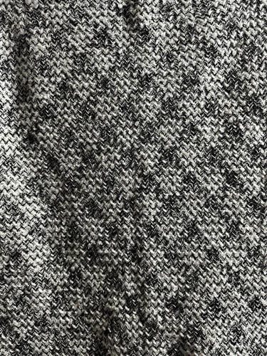 M&S Tweed Skirt Below Knee Midi Grey Acrylic Skirt Work Office Classic Wool 14 - Picture 9 of 12
