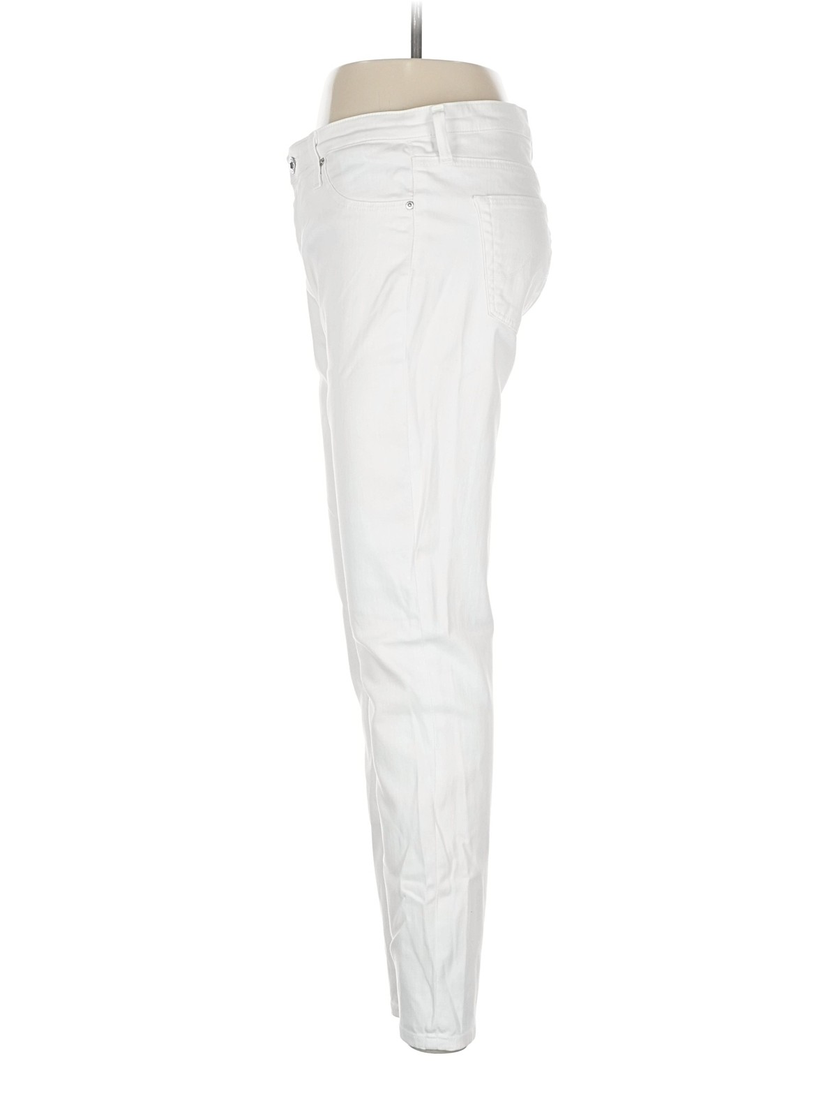 Adriano Goldschmied Women White Jeans 28W thumbnail 4