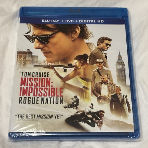 Mission: Impossible: Rogue Nation (Blu-ray/DVD, 2015) New Sealed