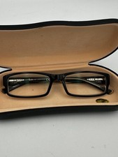 Ray-Ban RB5246 2034 Black Rectangular Eyeglass Frames Only 52-16 135 With Case