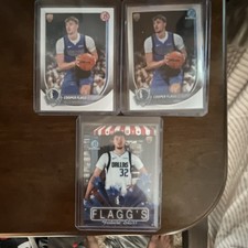 25-26 Bowman Chrome Hobby Stars Cooper Flagg Mavericks Rookie 3 Card Lot