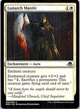 Lunarch Mantle Magic The Gathering Eldritch Moon Light Play