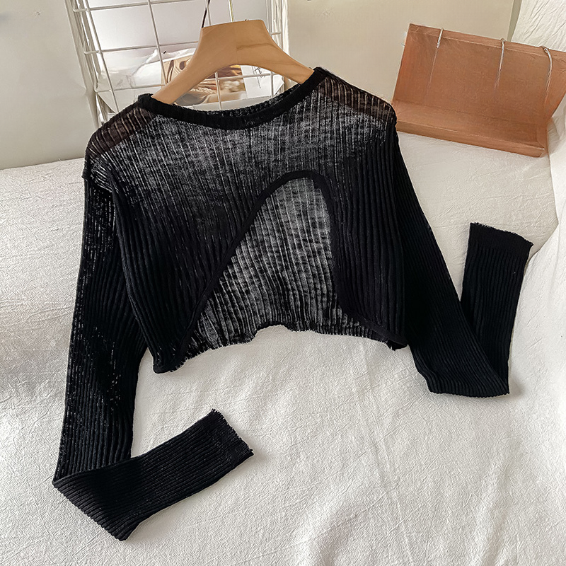 Mesh Glitter Top Forever 21 Women Knitted Cut Out Crop Top Above