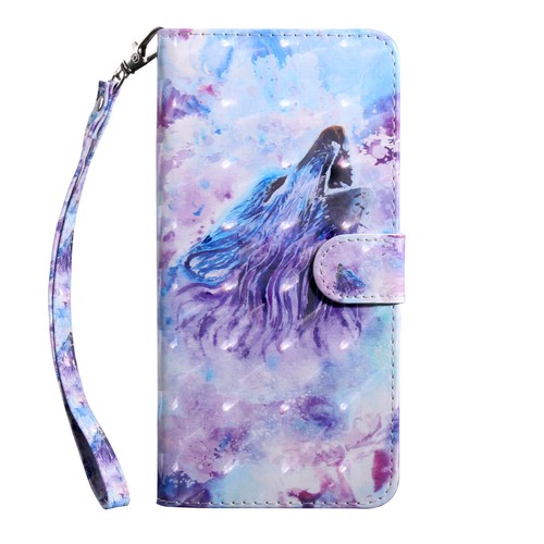 For Samsung J8 A8 J6 Plus G530 Leather Wallet Stand 3D Painted Flip Phone Case - Picture 21 of 21