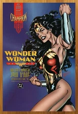 1995 DC Comics Wonder Woman Vintage Print Ad/Poster John Byrne Promo Pop Art 90s