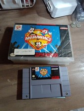 Animaniacs for SNES Boxed NO MANUAL TESTED Ships Fast See Pics