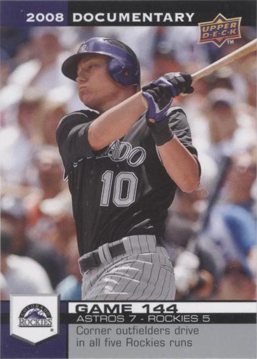 2008 Upper Deck Documentary - Jeff Baker #4289 - 1 of 1