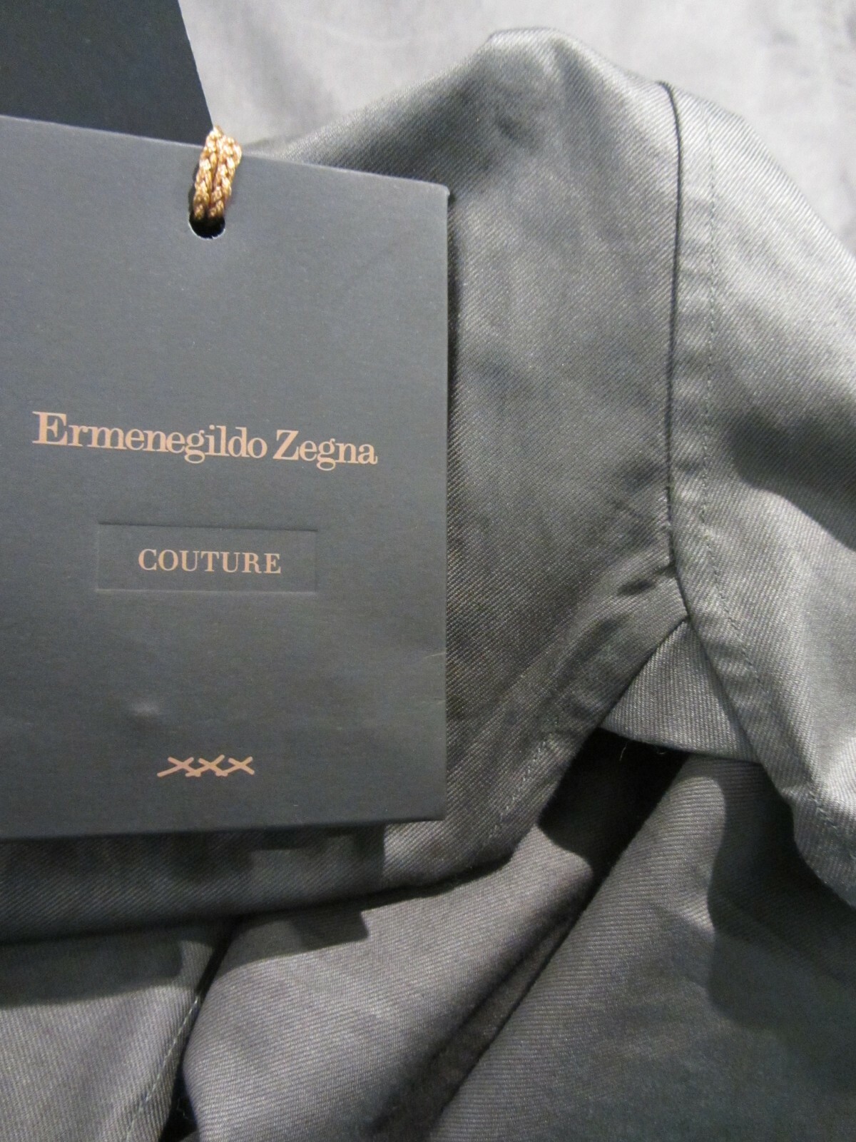 Ermenegildo Zegna COUTURE 39 15,5 M ANGESAGT, TRE CHIC EINMALIG 490 7830