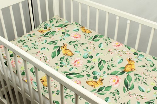 5 pc COT BEDDING SET DUVET QUILT PILLOW COVERS FITTED SHEET for 60x120 70x140 - Picture 11 of 41