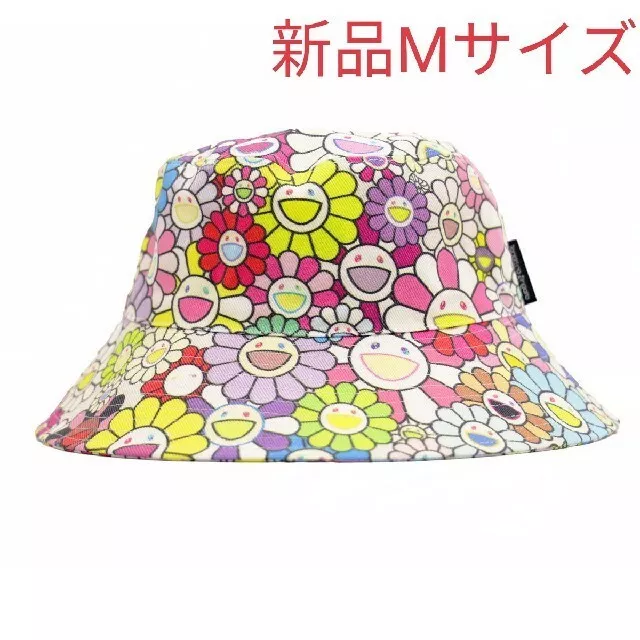 Takashi Murakami Flower Bucket Hat Multi-Color SIZE M kaikai kiki Complexcon