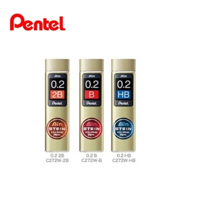 Pentel Ain Stein Mechanical Pencil Lead 0.2mm Choose from 3 Type C272W