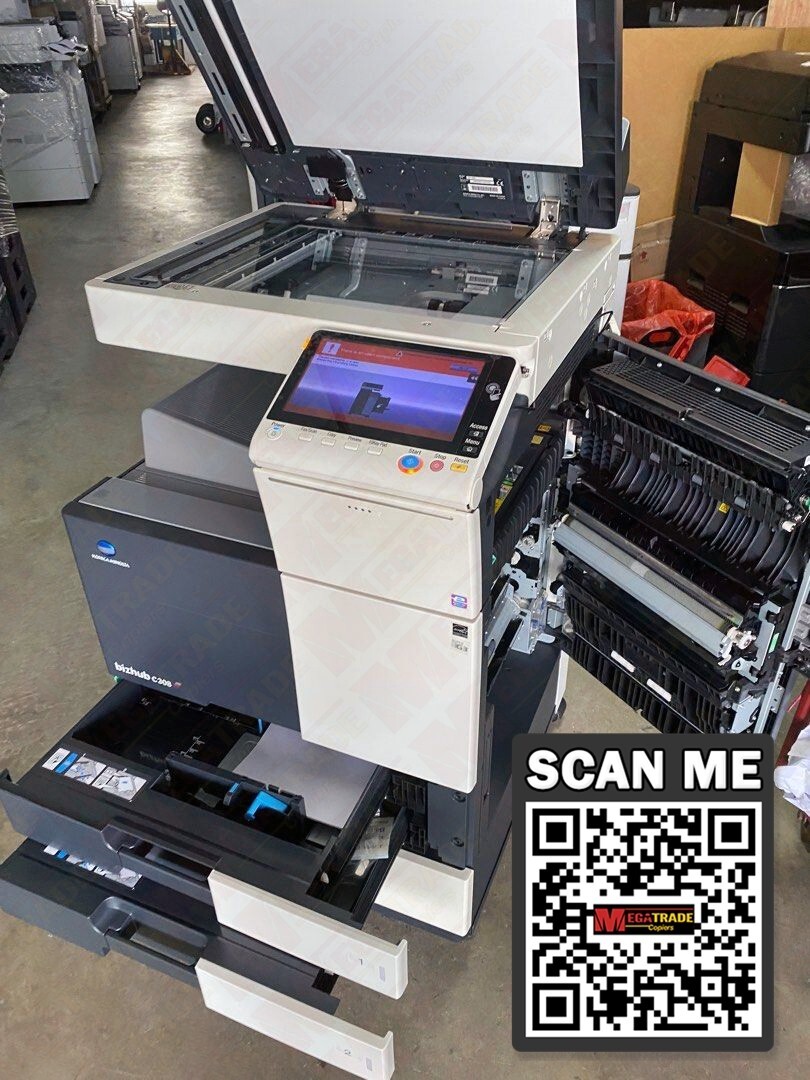 Konica Minolta BizHub C558 A3 Color Copier Printer Scan Duplex 55