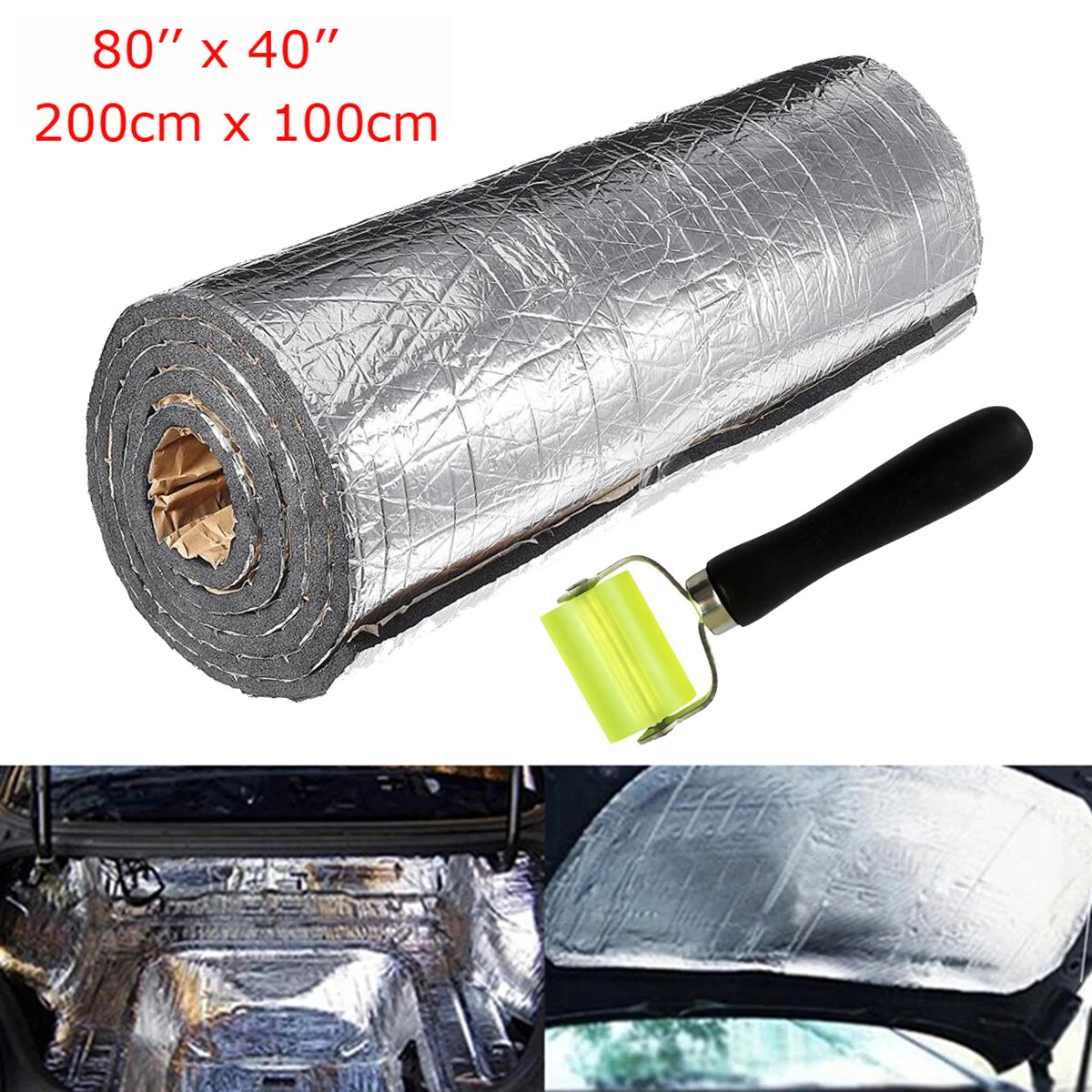 80''x 40'' Car Insulation Sound Deadening Heat Shield Thermal