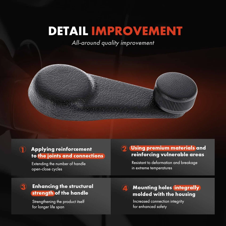 Manija de ventana para Chevrolet T8500 T6500 GMC T6500 T7500 Isuzu FTR FVR FXR FRR Foto 3 de 4