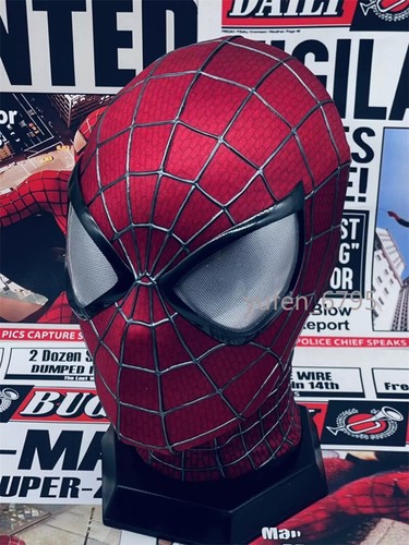 Spider-man Mask The Amazing Spiderman 2 Cosplay Helmet Halloween Party Prop Gift - Picture 8 of 9
