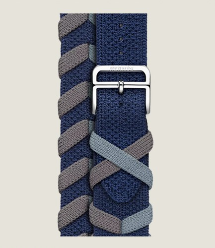 Apple Watch Hermès 41mm Navy Bridon Double Tour Band - Genuine BRAND NEW SEALED