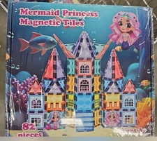Magnetic Title Building Blocks - 82 Psc.  - Little Pi Mermaid