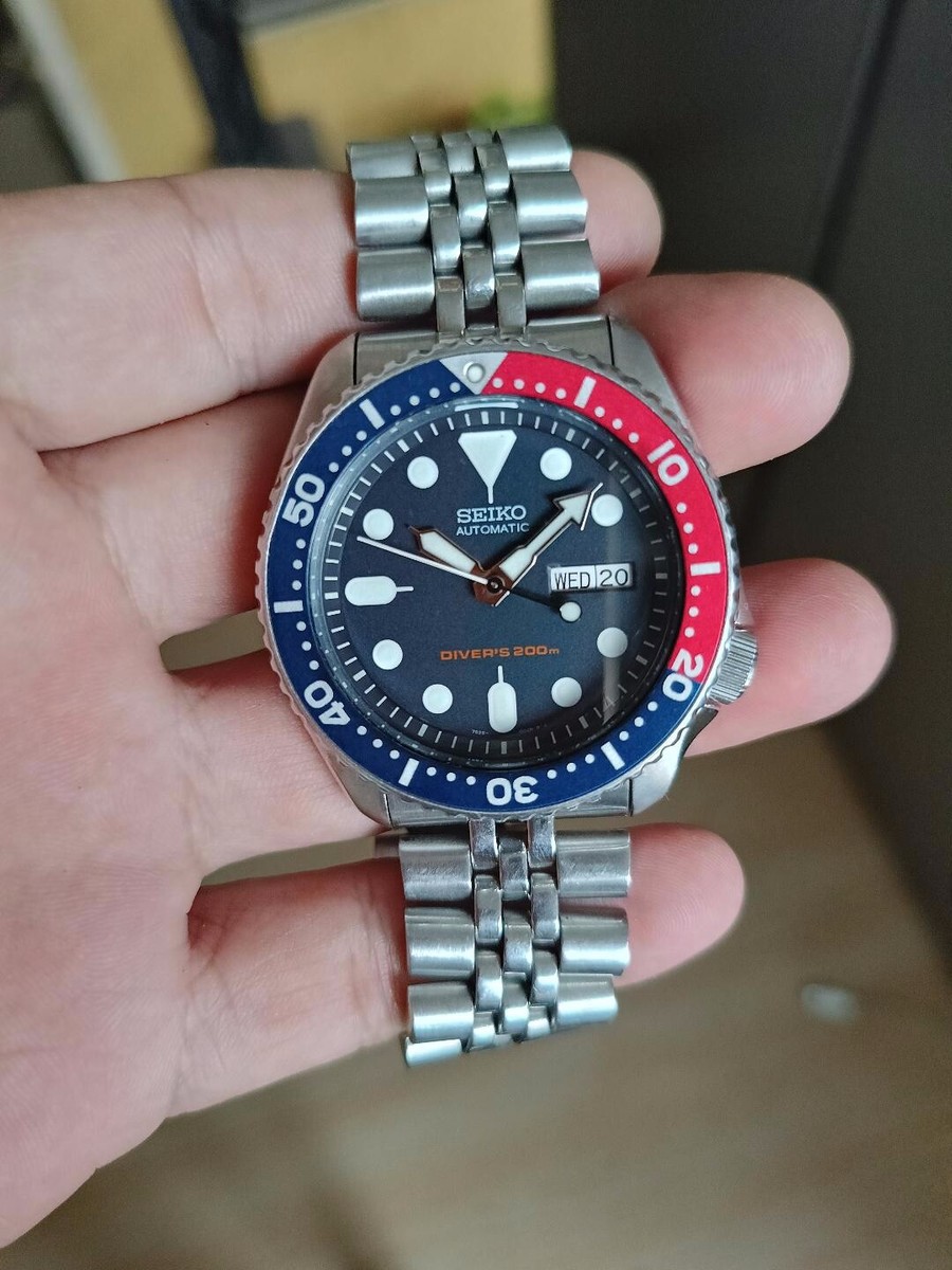 SEIKO セイコー　ネイビーボーイ SKX009 ダイバー　ペプシ SEIKO/セイコー】 SKX009J ペプシ ネイビーボーイ 腕時計 ステンレス