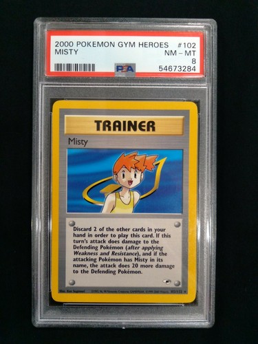 Misty (Unlimited) graded PSA 8 for sale on eBay