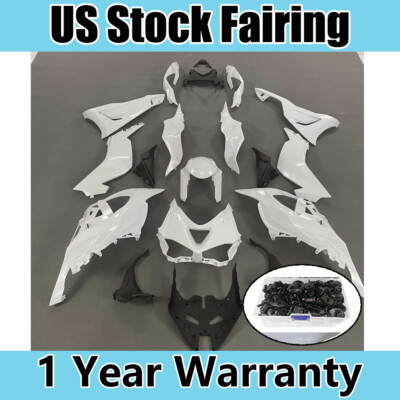 Injection Fairings Kit+Bolts For Kawasaki Ninja ZX-6R ZX6R ZX636