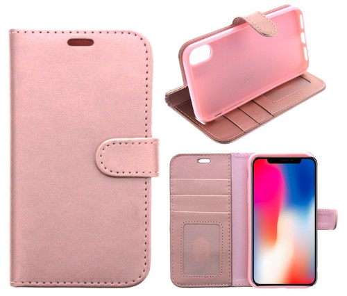 Funda de teléfono inteligente Vodafone V10, cubierta, abatible, billetera, folio, cuero PU/gel - Imagen 15 de 16