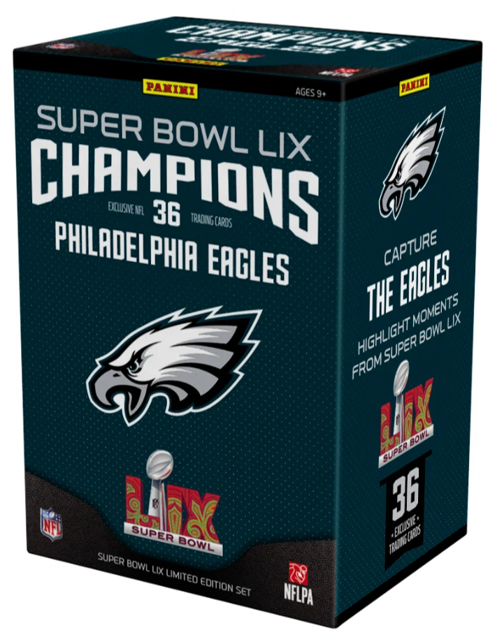 2024 Panini NFL Super Bowl Champions Philadelphia Eagles - 36 Card Team Box Set - Image 2 of 2
