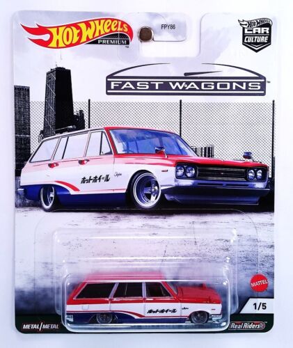 2021 Hot Wheels Car Culture Fast Wagons '69 Nissan Skyline Van