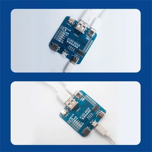 Portable Type C Fast Charging Cord Tester Checker For Electrical Fault Detection - 第 3/8 張圖片