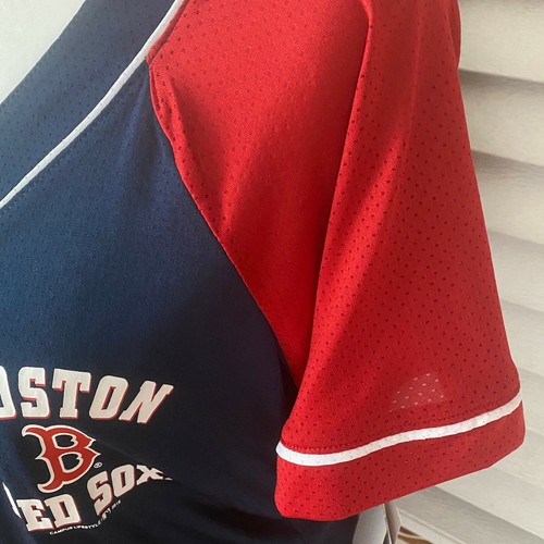 MLB Genuine Merchandise womens light weight shirt-navy blue-size small-NWT - Picture 4 of 6
