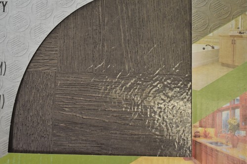 Paquete de 20 baldosas de vinilo autoadhesivas Nexus 12" x 12" madera gris sin cera - Imagen 2 de 8