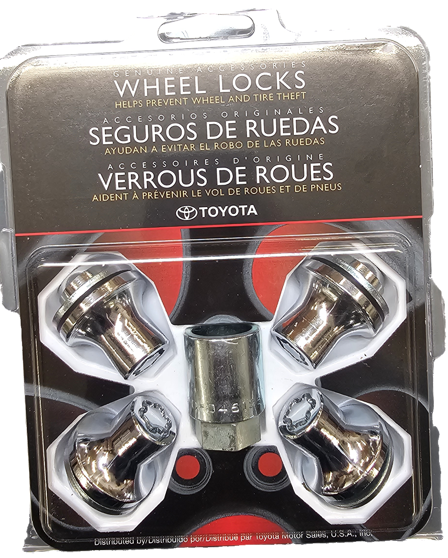 LEXUS TOYOTA OEM WHEEL LOCK SET FOR GX550 TX350 TX500H TUNDRA