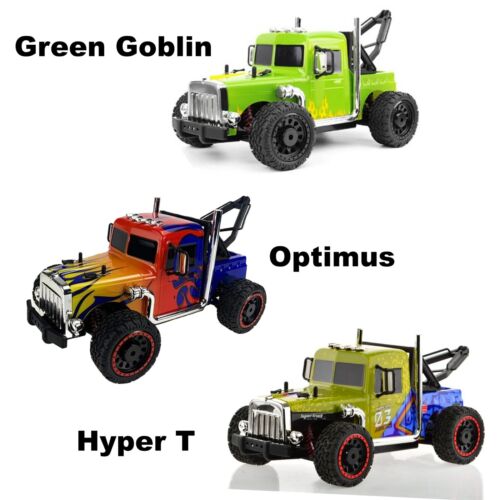 1:16 Mobius Hi Speed RC Big Wheel Drift Tow Truck 4X4 Proportional 2.4 Ghz - Picture 3 of 33