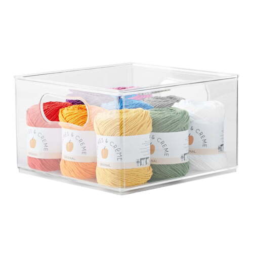 Large Bin, 10" x 10" x 6" Plastic Modular Storage System