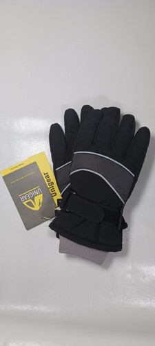 Unigear Kids Ski Gloves Waterproof Winter Cold Weather Boys/Girls LRG Black - Picture 13 of 15
