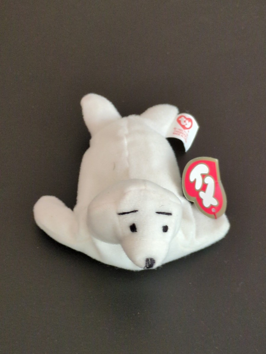 McDonalds 1996 Tag Ty Teenie Beanie Baby Seamore The Seal