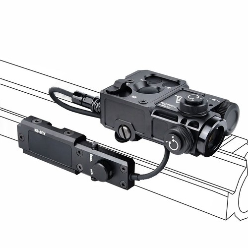 SOTAC PERST-4 Aiming IR/Green Laser Sight w/KV-D2 Tactical Switch Reset &Sticker - Photo 21/26