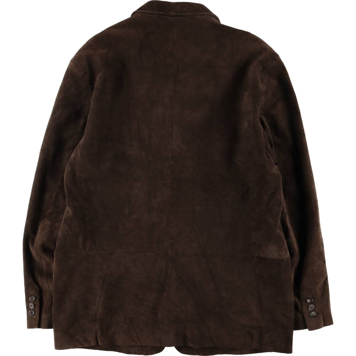 【安値】90'sJ.Crew-Leather jacket (size L) 90'S J.Crew Giant Tag Suede Leather Jacket Men's Size L