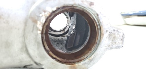 Damaged Cracked Frame Yamaha WR450F 2009 WR 450 F 07-11 #809 - Picture 7 of 12