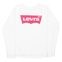 LEVI'S Mens Sweatshirt White S