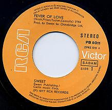 The Sweet / Fever Of Love / Vinyl / Glam / Bubblegum / Teen / RCA / Belgium - Picture 2 of 3