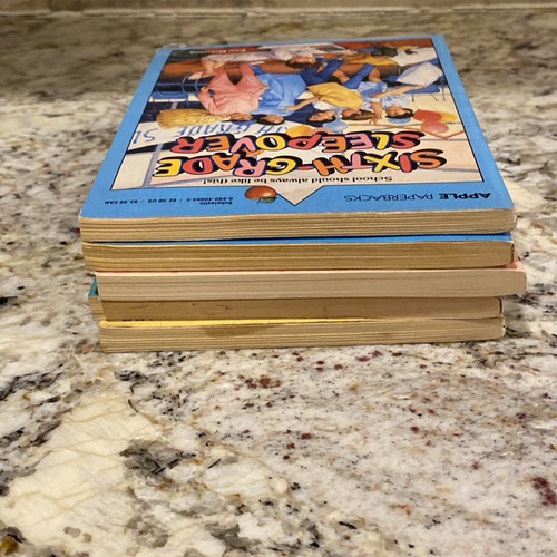 Lot of 5 Vintage Apple Paperback, Dell Yearling, Bantam Skylar Books Scholastic - Foto 15 di 17
