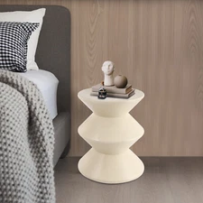 Side Table, Sofa Side Table, Modern Round End Table
