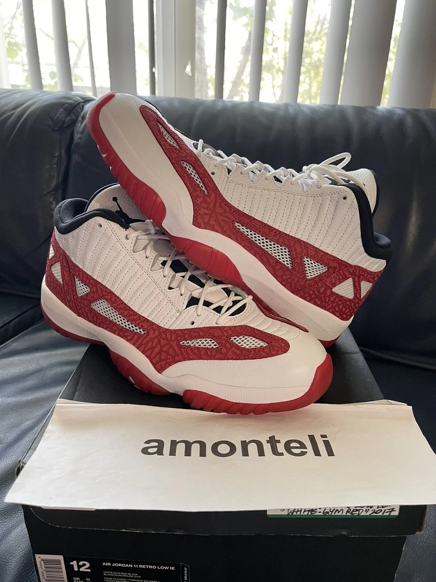 Jordan 11 Retro IE Low Gym Red for sale | eBay